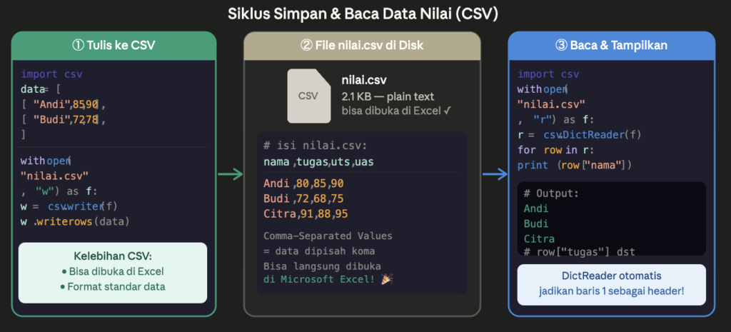 Format CSV